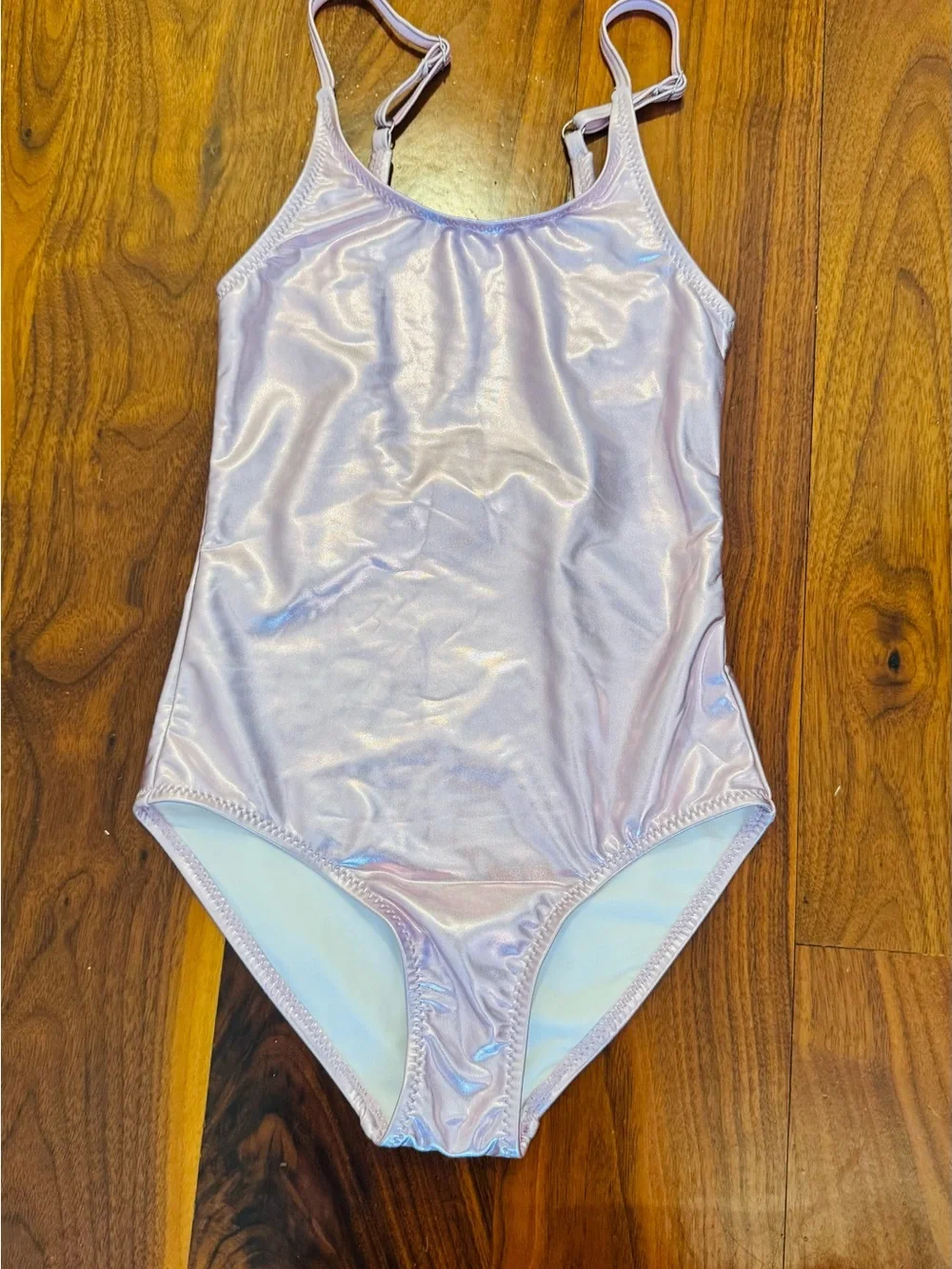 Stella Cove (New - no tags) Metallic Pink One-Piece Swimsuit